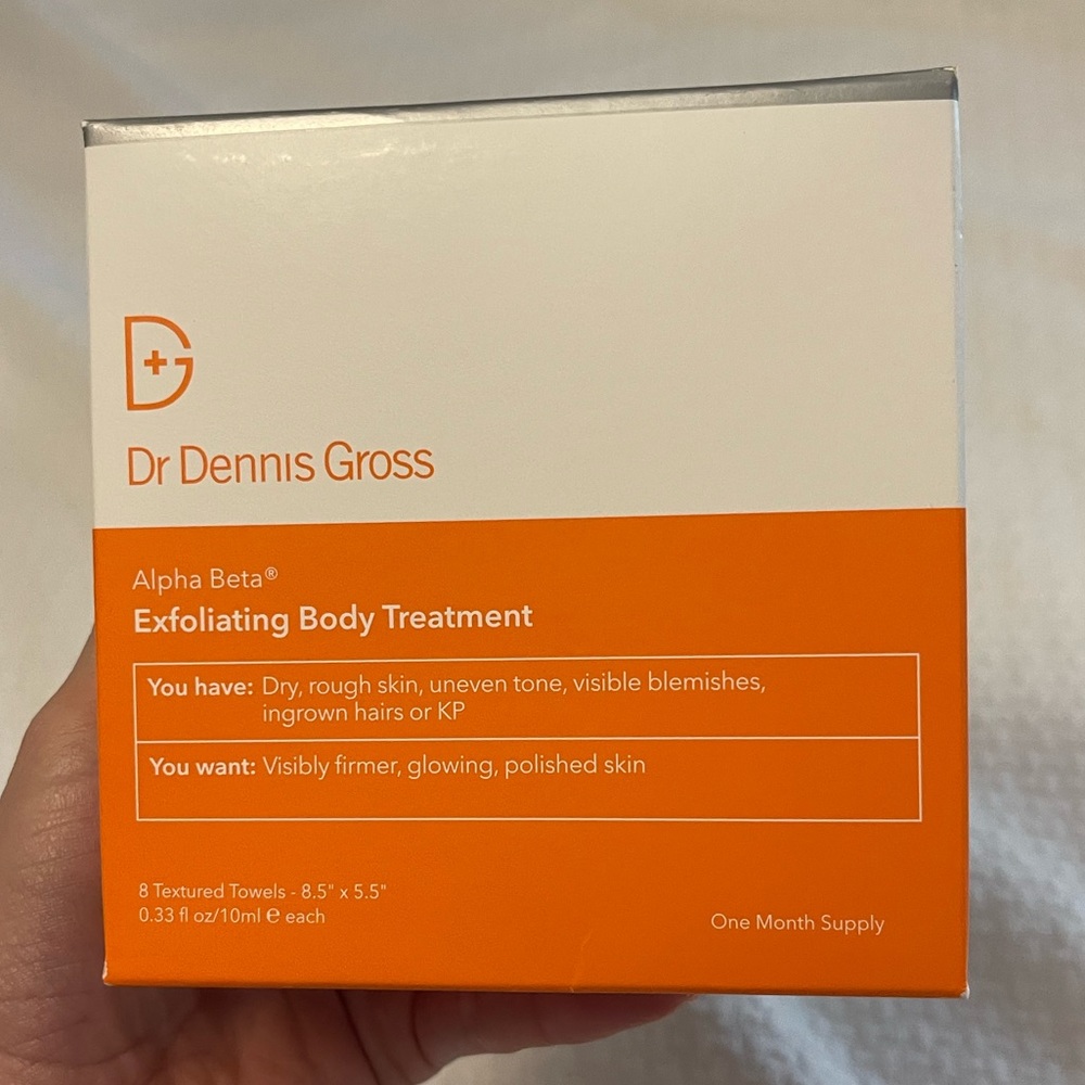 Dr. Dennis Gross Body Peel Pads. NWOT. Never opened
